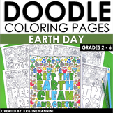 Earth Day Activities Coloring Pages | Seasonal Doodle Colo