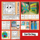 Earth Day Activities Craft Math Writing Coloring Page Agam