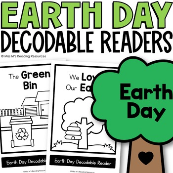 Preview of Earth Day Activities Decodable Readers Kindergarten Earth Day Crafts and Books