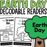 Earth Day Activities Decodable Readers Kindergarten Earth 