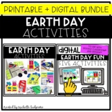 Earth Day Activities Digital and Printable