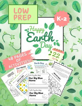 Preview of Earth Day Activities - ELA and MATH