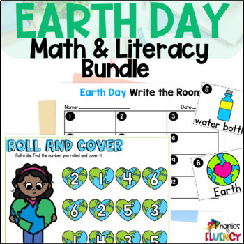 Preview of Earth Day Activities - Earth Day Kindergarten - Bundle