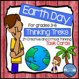 Preview of Earth Day Activities: Earth Day Writing Critical Thinking Task Cards