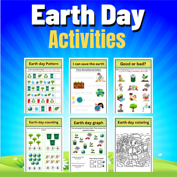 Earth Day Activities (Earth care, Earth day counting,Earth day sorting
