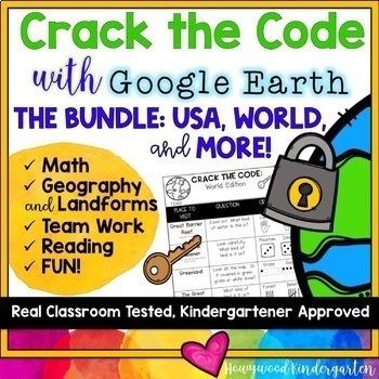 Preview of Earth Day Activities : Google Earth Challenges for teams or whole class! FUN!