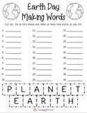 Earth Day Activities: Making Words & Word Search {FREE!}