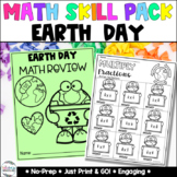 Earth Day Activities Math Worksheets - No Prep - 4th & 5th Grade