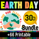 Earth Day Bundle | Coloring - Craft - Bulletin board and more