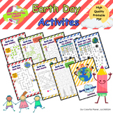 Earth Day Activities: Printable Resource Pack, Maze, I Spy