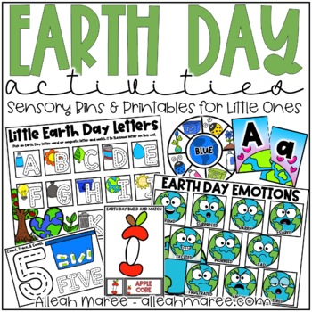 Preview of Earth Day Activities, Printables, & Sensory Bins