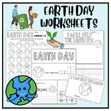 Earth Day Activities | Reading, Writing, and Drawing Activities