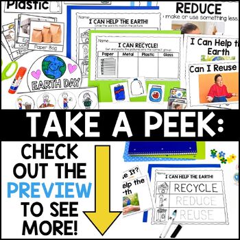 Reduce, Reuse and Recycle Earth Day STEM activities for kids