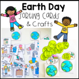 Earth Day Activities - Sorting Cards with Pocket, Crafts a