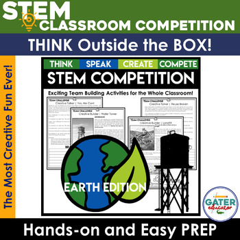 Preview of Earth Day Activities | Spring STEM Activities | April STEM Activity