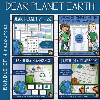 Preview of Earth Day Activities - Unit Resources Bundle