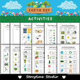 Earth Day Activities - Vocabulary | Scavenger Hunt | Sorti