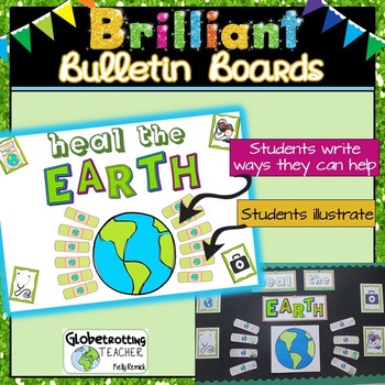 Preview of Earth Day Activities and Bulletin Board-Heal the Earth