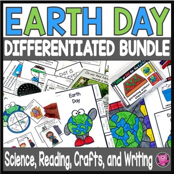 Preview of Human Impact on the Environment Earth Day Activities Crafts Games & Writing