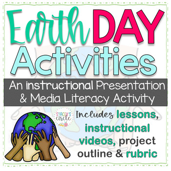 Preview of Earth Day Activities and Digital Slides Presentation
