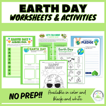 Preview of Earth Day: Activities and Printables
