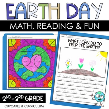 Preview of Earth Day Activities for Math and Reading