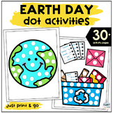 Earth Day Activities for Preschool and Toddler Dot Marker 