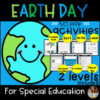 Preview of Earth Day Activities for Special Education