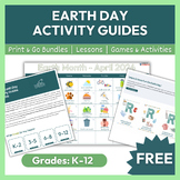 Earth Day Activities for Students | Earth Month Calendar