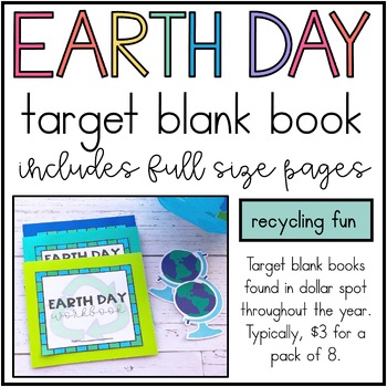Preview of Earth Day Activities for Target Blank Books
