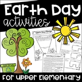 Earth Day Activities for Upper Elementary Math, Reading, L
