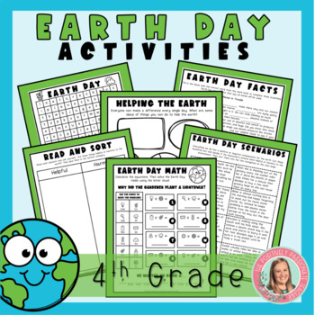 Preview of Earth Day Activities l 4th - 5th Grade