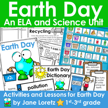 Preview of Earth Day Activities second grade, third grade