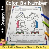 Earth Day Color By Number Division