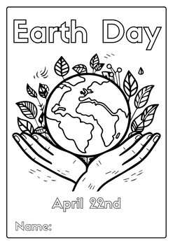 Preview of Earth Day Activity Book