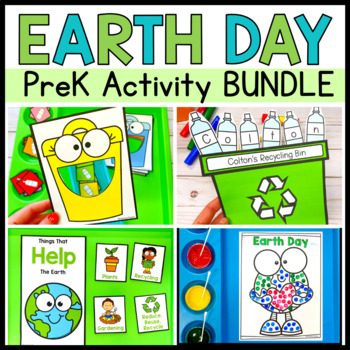 Preview of Earth Day Activity Bundle Preschool