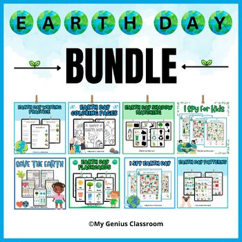 Preview of Earth Day Activity Bundle Preschool for Special Education