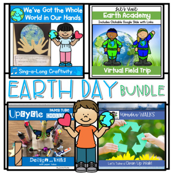Preview of Earth Day Activity Bundle for Kindergarten, First, or Second Grade