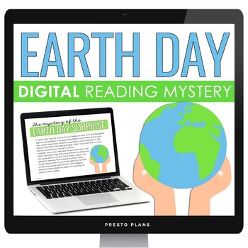 Preview of Earth Day Activity – Close Reading Environmental Digital Inference Mystery