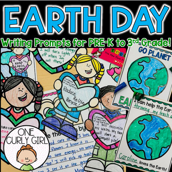 Preview of Earth Day Activity | Earth Day Craft | Earth Day Writing Activity in April
