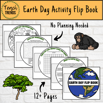 Preview of Earth Day Activity Flip Book