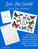 Earth Day Activity Kit! Writing & Poetry Prompt, Word Sear