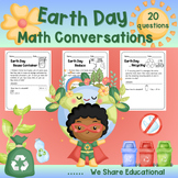Earth Day Activity Math Conversation | April Morning Work