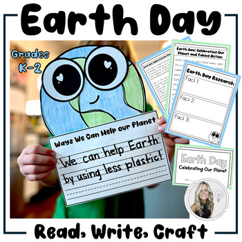 Earth Day Activity Set - Read, Write, Craft by Samantha Snow | TPT