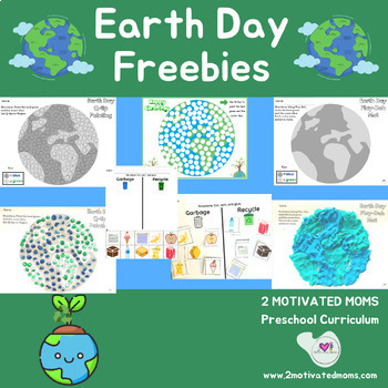 Preview of Earth Day Activity Freebie, Sort, Preschool, Kindergarten, First Grade, Holiday