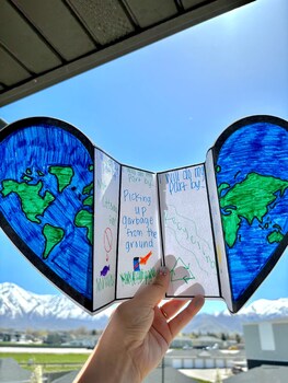 Preview of Earth Day Activity for K-4th | Homeschool Craft