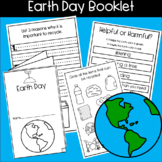 Earth Day Activity Book: Questions, Writing, and a Word Se