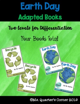 Preview of Earth Day - Adapted Books
