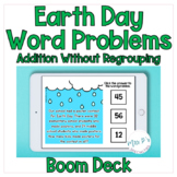 Earth Day Addition Money  Word Problems- No Regrouping  Di