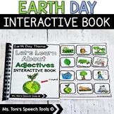 Earth Day Adjectives Adapted Interactive Book | Describing